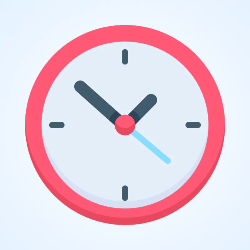 Ahorro tiempo icono